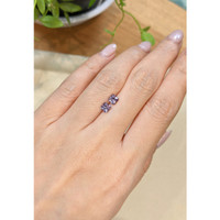 1.16&nbsp;Ct.Tw.Total Carat Weight Purplish Grey Spinel Pair from Ceylon (Sri Lanka) Life Style