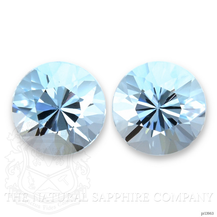 1.56 Ct.Tw. Blue Aquamarine Pair from Brazil