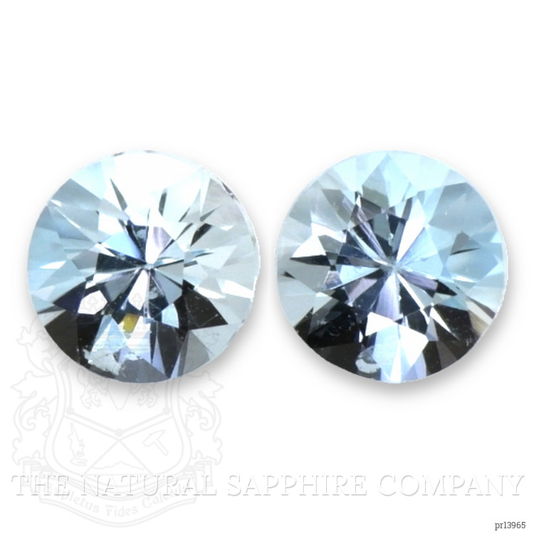 1.49 Ct.Tw. Blue Aquamarine Pair from Brazil