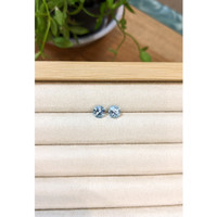 1.49&nbsp;Ct.Tw.Total Carat Weight Blue Aquamarine Pair from Brazil Life Style