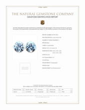 1.51 Ct.Tw.Total Carat Weight Blue Aquamarine Pair from Brazil Scan Report