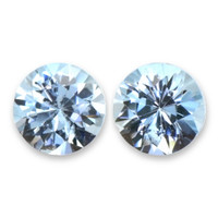 1.51&nbsp;Ct.Tw.Total Carat Weight Blue Aquamarine Pair from Brazil Video