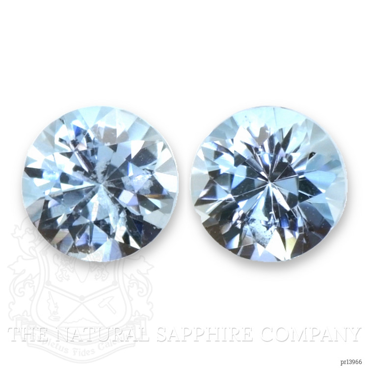 1.51 Ct.Tw. Blue Aquamarine Pair from Brazil