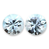 1.44&nbsp;Ct.Tw.Total Carat Weight Blue Aquamarine Pair from Brazil Video