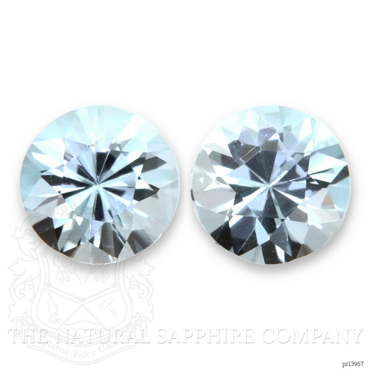 1.44 Ct.Tw. Blue Aquamarine Pair from Brazil