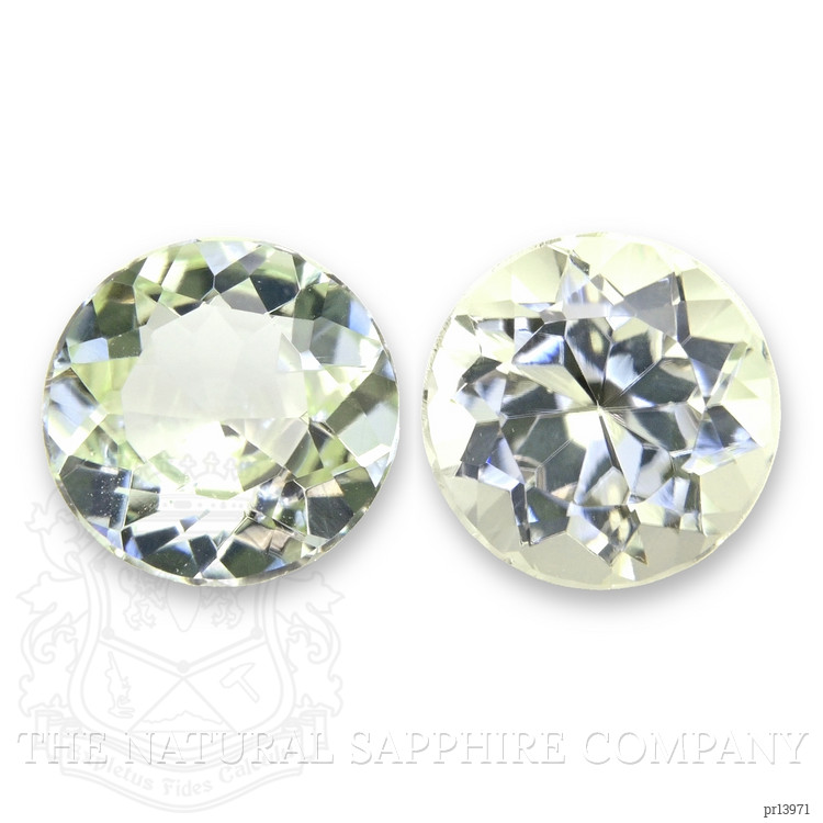 2.66 Ct.Tw. Greenish Yellow Tourmaline Pair from Brazil