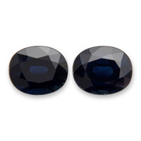 6.32&nbsp;Ct.Tw.Total Carat Weight Blue Sapphire Pair from Australia Video