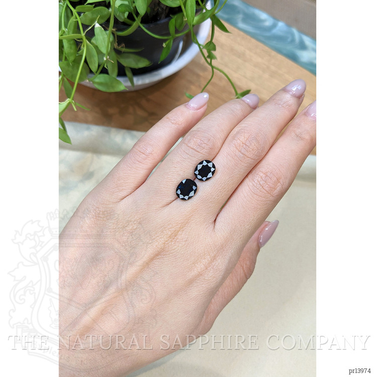 6.32 Ct.Tw. Blue Sapphire Pair from Australia