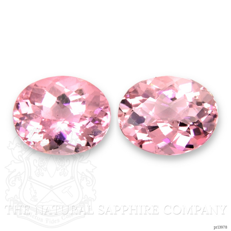 5.07 Ct.Tw. Pink Tourmaline Pair from Mozambique