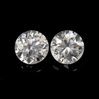 2.27&nbsp;Ct.Tw.Total Carat Weight White Zircon Pair from Ceylon (Sri Lanka) Video