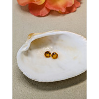 0.90&nbsp;Ct.Tw.Total Carat Weight Yellowish Orange Madeira Citrine Pair from Brazil Life Style