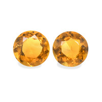 0.86 Ct.Tw. Round Madeira Citrine Pair