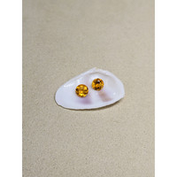 0.94&nbsp;Ct.Tw.Total Carat Weight Yellowish Orange Madeira Citrine Pair from Brazil Life Style