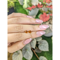 0.92&nbsp;Ct.Tw.Total Carat Weight Orange Madeira Citrine Pair from Brazil Life Style