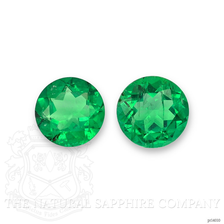 2.11 Ct.Tw. Emerald Pair from Zambia