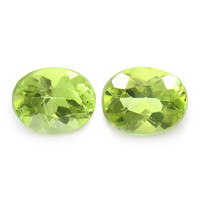 0.72 Ct.Tw. Oval Peridot Pair