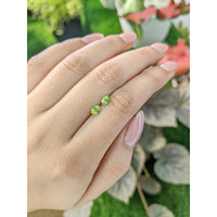 0.72&nbsp;Ct.Tw.Total Carat Weight Peridot Pair from Ceylon (Sri Lanka) Life Style