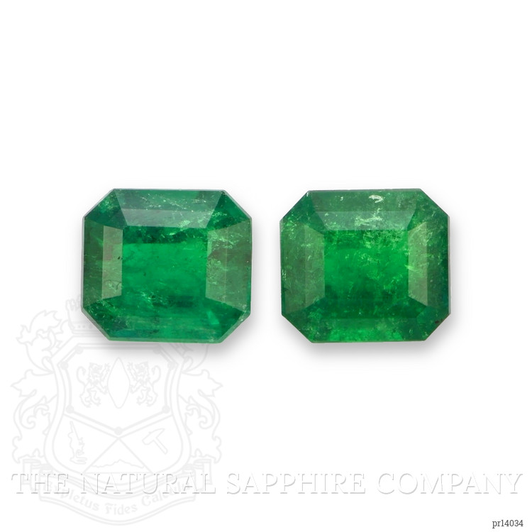 2.06 Ct.Tw. Emerald Pair from Colombia