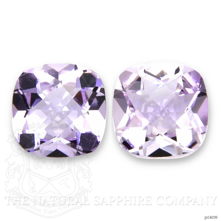 3.70 Ct.Tw. Purple Amethyst Pair from Brazil