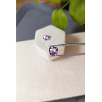 3.70 Ct.Tw.Total Carat Weight Purple Amethyst Pair from Brazil Life Style