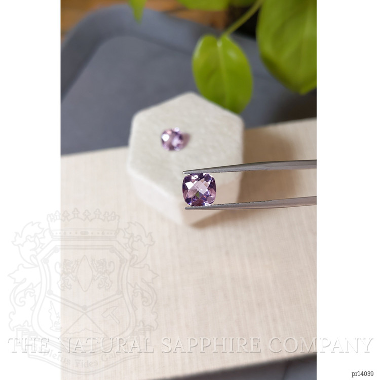 3.70 Ct.Tw. Purple Amethyst Pair from Brazil