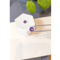 2.59&nbsp;Ct.Tw.Total Carat Weight Pinkish Purple Amethyst Pair from Brazil Life Style
