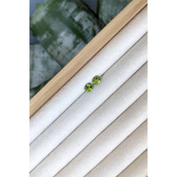 2.32&nbsp;Ct.Tw.Total Carat Weight Green (Lime Green) Peridot Pair from Burma (Myanmar) Life Style
