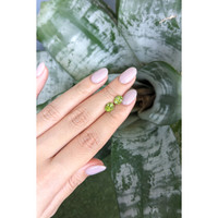 2.32&nbsp;Ct.Tw.Total Carat Weight Green (Lime Green) Peridot Pair from Burma (Myanmar) Life Style