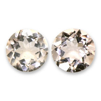1.33 Ct.Tw.Total Carat Weight Peach Morganite Pair from Brazil Video