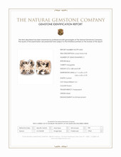 1.77&nbsp;Ct.Tw.Total Carat Weight Peach Morganite Pair from Brazil Scan Report
