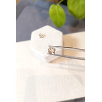 1.86&nbsp;Ct.Tw.Total Carat Weight Peach Morganite Pair from Brazil Life Style