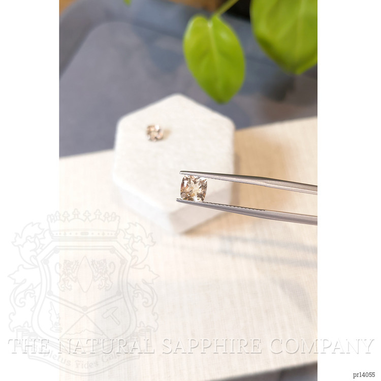 1.86 Ct.Tw. Peach Morganite Pair from Brazil