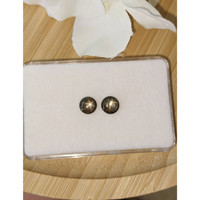 1.74&nbsp;Ct.Tw.Total Carat Weight Brown Star Sapphire Pair from Ceylon (Sri Lanka) Life Style