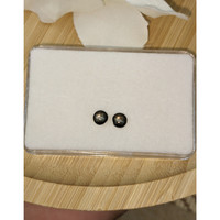 1.06&nbsp;Ct.Tw.Total Carat Weight Black Star Sapphire Pair from Ceylon (Sri Lanka) Life Style