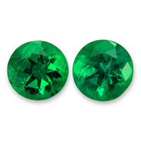 0.78&nbsp;Ct.Tw.Total Carat Weight Emerald Pair from Zambia Video