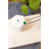 0.78&nbsp;Ct.Tw.Total Carat Weight Emerald Pair from Zambia Life Style