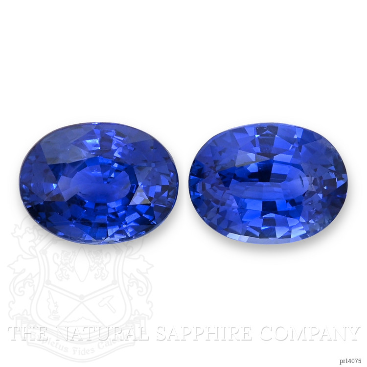 6.03 Ct.Tw. Blue Sapphire Pair from Ceylon (Sri Lanka)