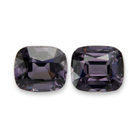 3.20&nbsp;Ct.Tw.Total Carat Weight Purple Spinel Pair from Burma (Myanmar) Video