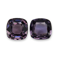 3.21&nbsp;Ct.Tw.Total Carat Weight Purple Spinel Pair from Burma (Myanmar) Video