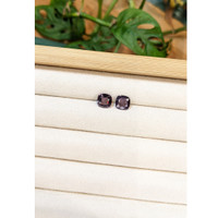 3.21&nbsp;Ct.Tw.Total Carat Weight Purple Spinel Pair from Burma (Myanmar) Life Style