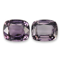 4.14&nbsp;Ct.Tw.Total Carat Weight Purple Spinel Pair from Burma (Myanmar) Video