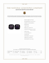 4.83&nbsp;Ct.Tw.Total Carat Weight Purple Spinel Pair from Burma (Myanmar) Scan Report
