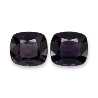 4.83&nbsp;Ct.Tw.Total Carat Weight Purple Spinel Pair from Burma (Myanmar) Video