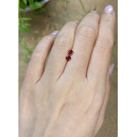0.55&nbsp;Ct.Tw.Total Carat Weight Purplish Red Spinel Pair from Burma (Myanmar) Life Style