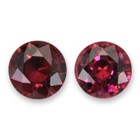 0.55&nbsp;Ct.Tw.Total Carat Weight Red Spinel Pair from Burma (Myanmar) Video