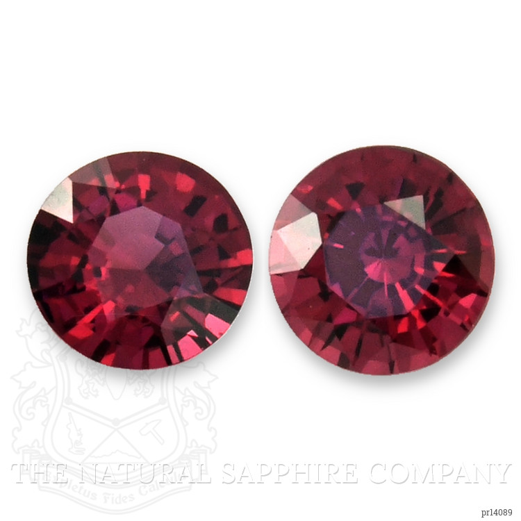 0.50 Ct.Tw. Red Spinel Pair from Burma (Myanmar)