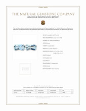 6.23&nbsp;Ct.Tw.Total Carat Weight Blue Aquamarine Pair from Brazil Scan Report