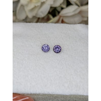 1.03&nbsp;Ct.Tw.Total Carat Weight Purple Spinel Pair from Ceylon (Sri Lanka) Life Style