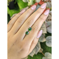 2.23&nbsp;Ct.Tw.Total Carat Weight Tsavorite Garnet Pair from Madagascar Life Style