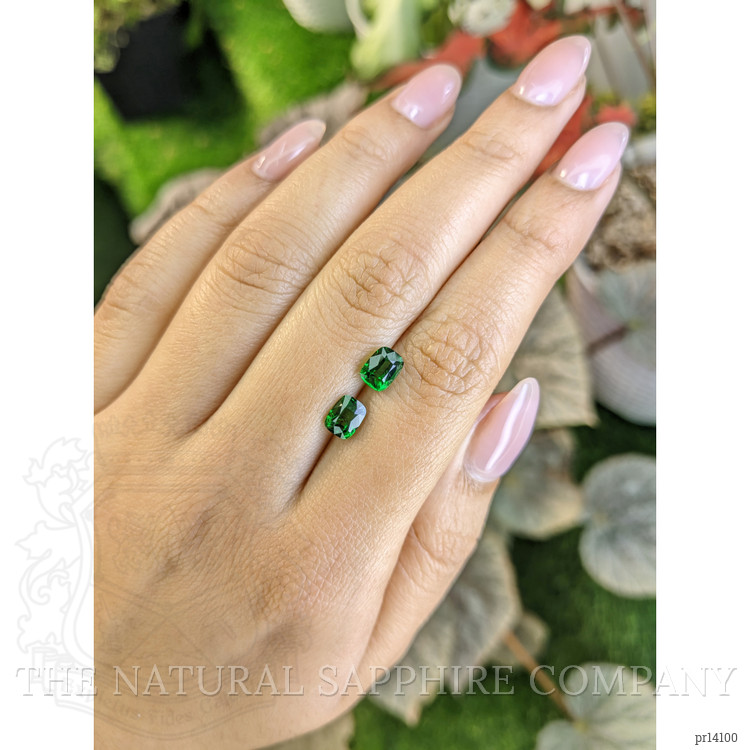 2.23 Ct.Tw. Tsavorite Garnet Pair from Madagascar